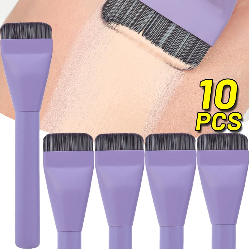 Ультратонкая кисть для основы макияжа с плоской головкой