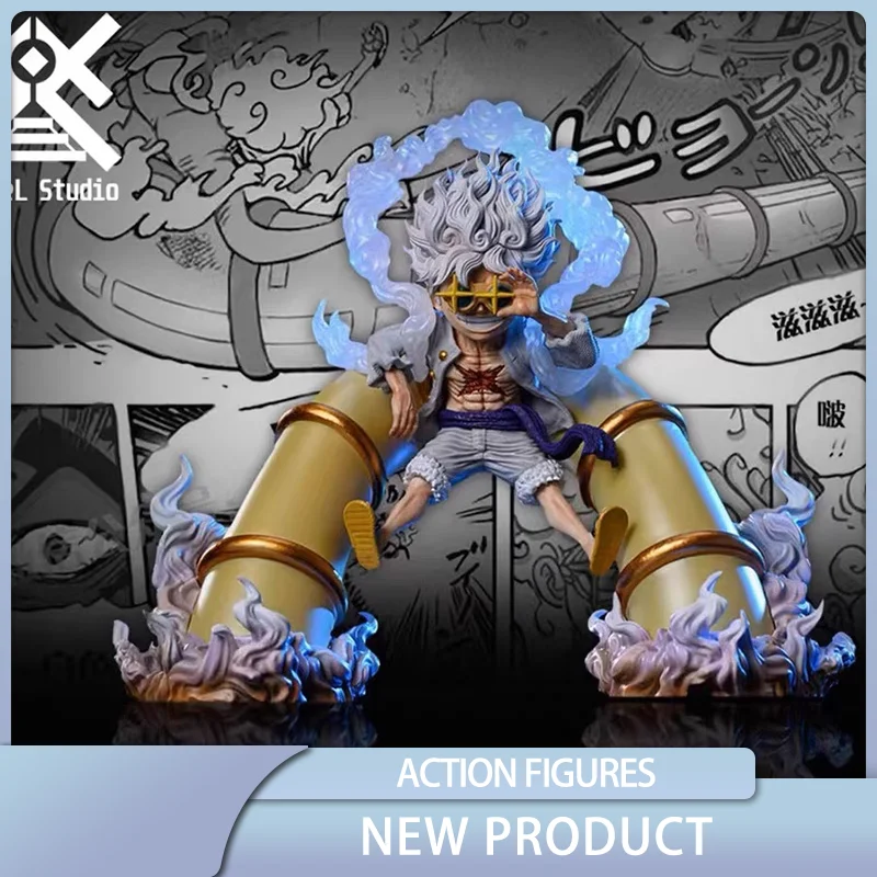 

One Piece Fifth Gear Nica Luffy Monkey D.Luffy GK Anime Action Figures Collect Model Gifts for Child in Stock