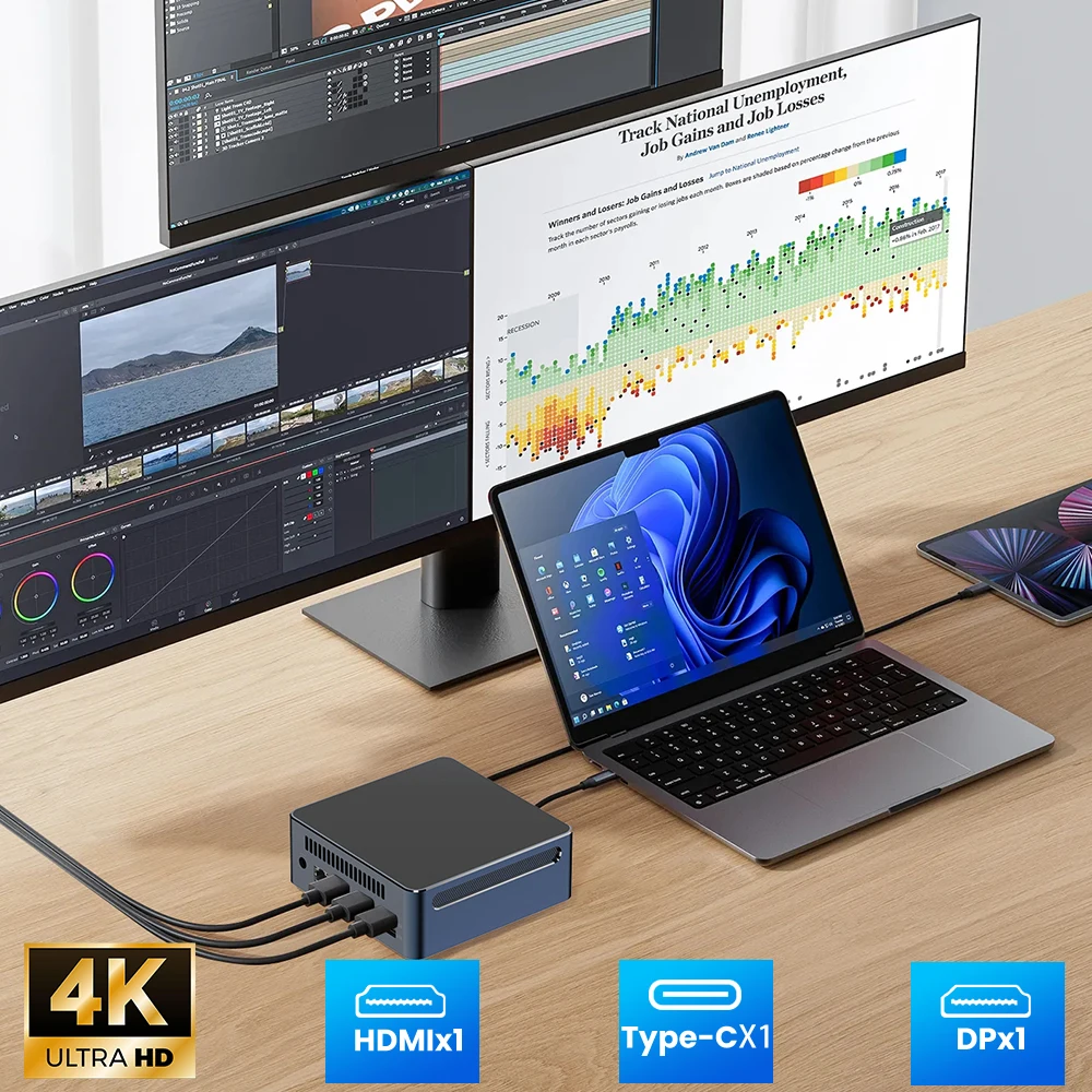 Мини-ПК Cilate Mini PC N100 Intel Alder Lake-N
