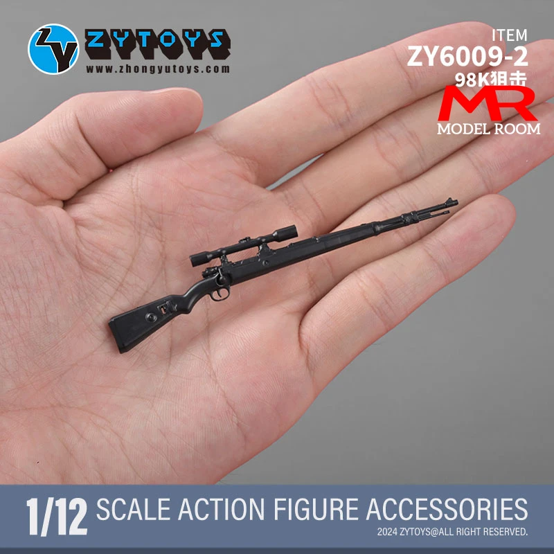 Снайперская винтовка ZYTOYS ZY6009 1/12 M200 M82A1 mтрубка 98K модель оружия 8 шт./комплект сцена