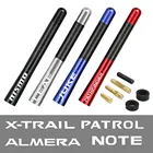 Автомобильная радиоантенна из углеродного волокна 12 см, аксессуары для Nissan Qashqai Juke Micra X-trail Leaf Sentra Murano патруль