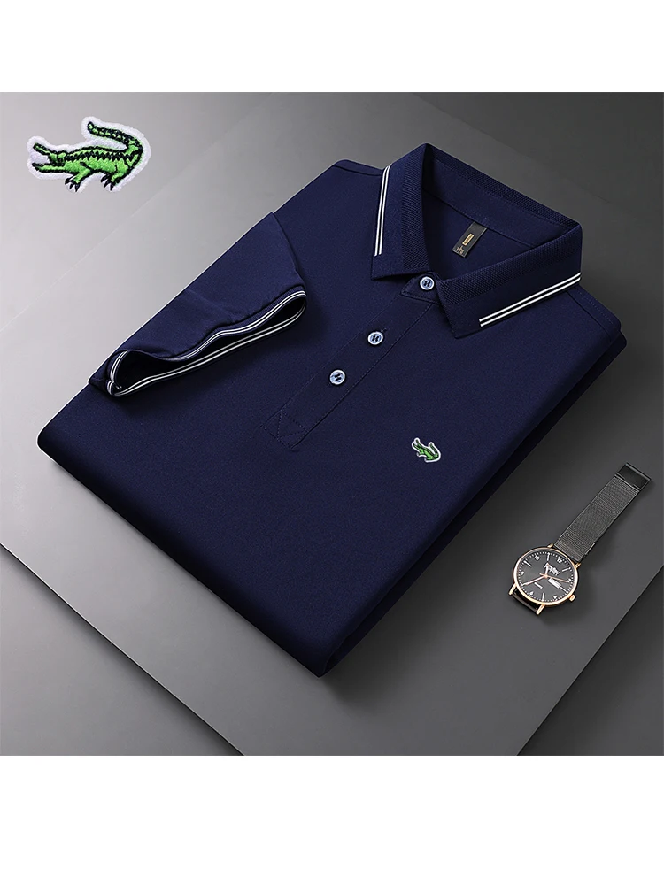 

Рубашка-поло мужская с вышивкой, лето 2023