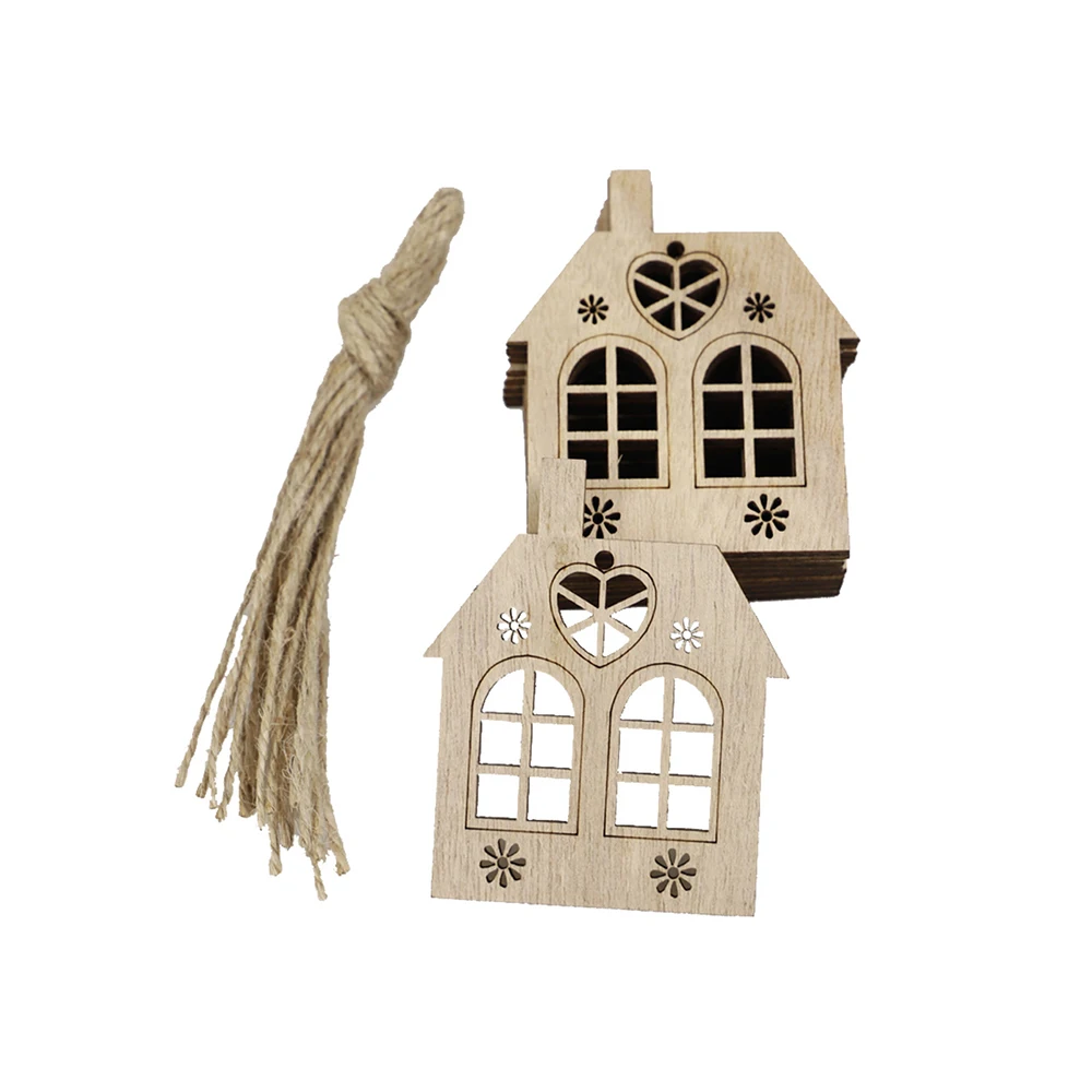 

Набор из 10 деревянных елочных украшений Partigos