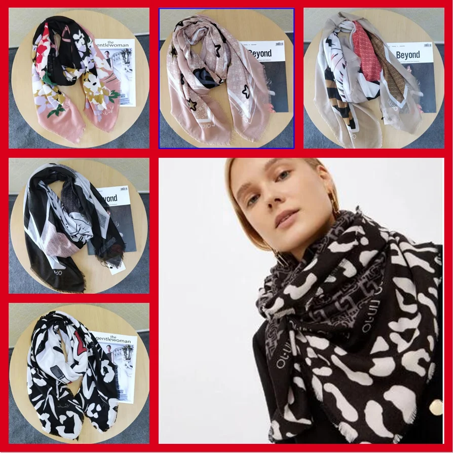 

wholesale 2022, Liu .jo high quality autumn new retail Various styles scarves shawls （01）