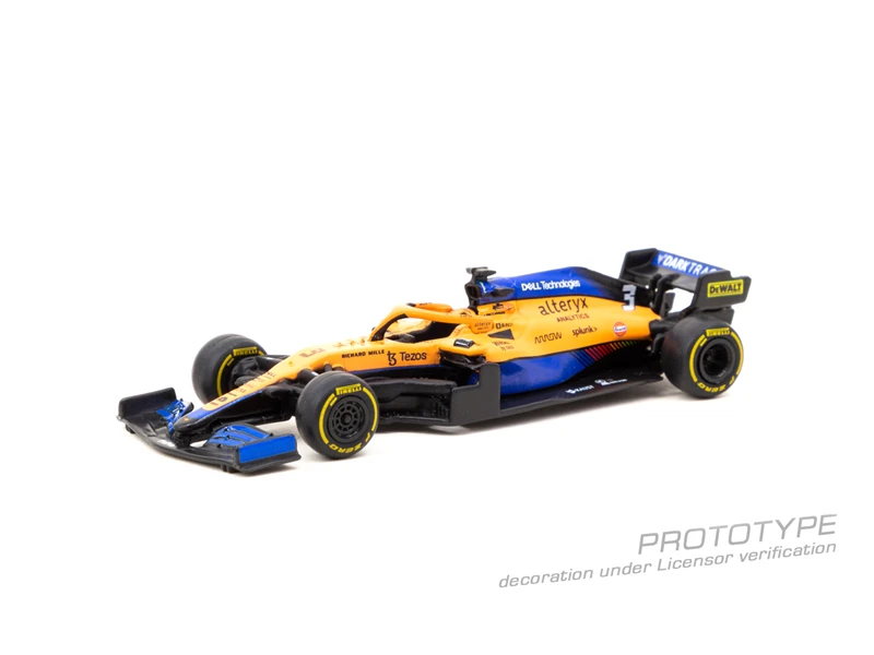** Предзаказ Tarmac работает 1:64 2021 F1 McLaren MCL35M итальянский № 4 L.Norris /Winner #3 D.Ricciardo модель