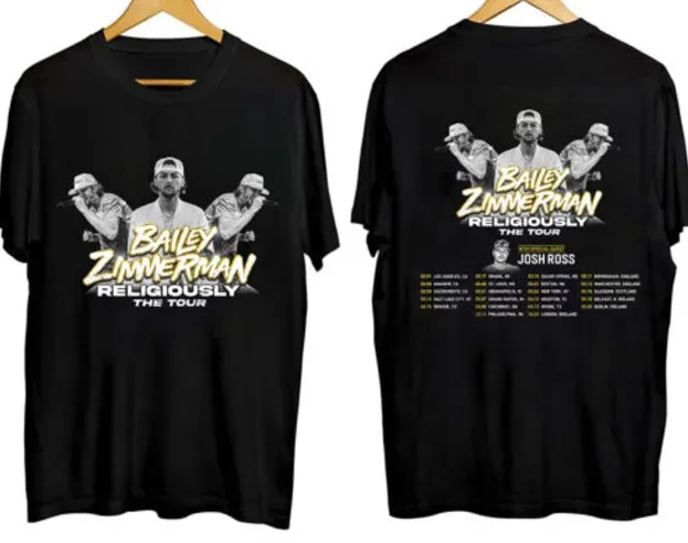 Baileyy zмермен религиозный мир тур 2024 футболка