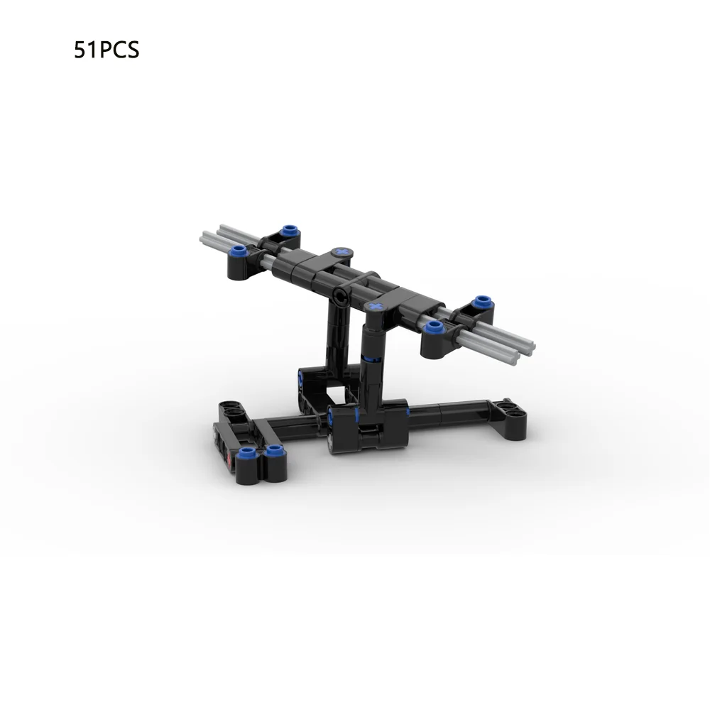 MOC 4 масштабируемый автомобиль сделай сам скоростные чемпионы стенд гоночный
