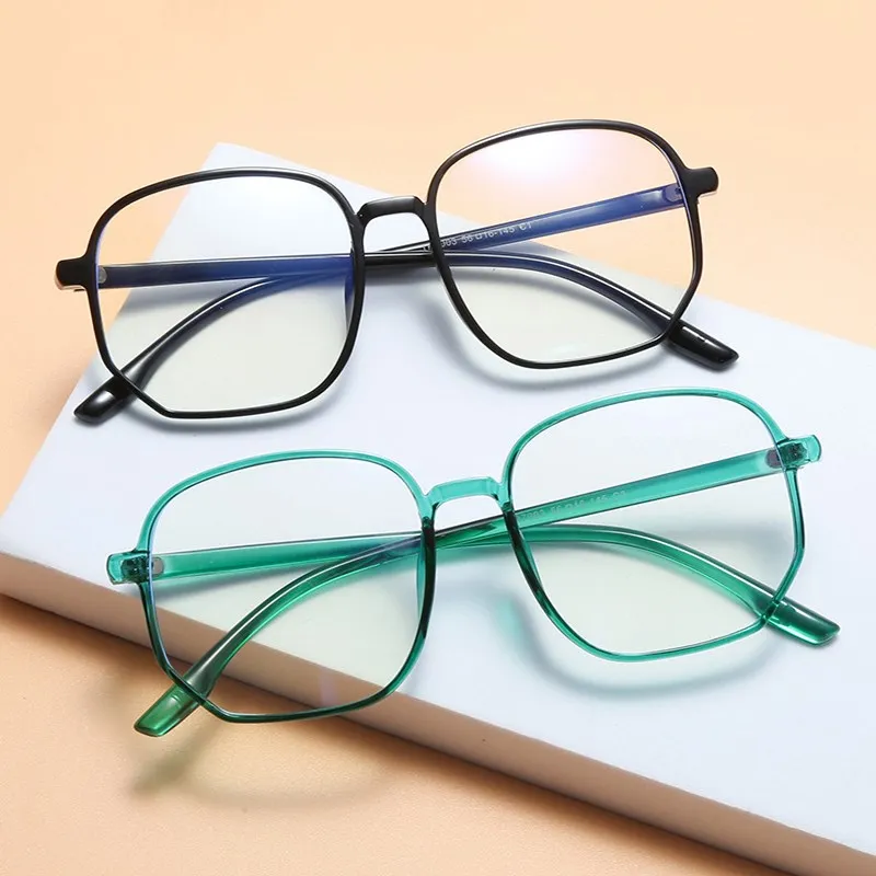 

Square Blue Light Blocking Glasses Frames Men Gaming TR90 Anti Ray Eyeglasses Designer Fashion Women Read Transparent Eyewear