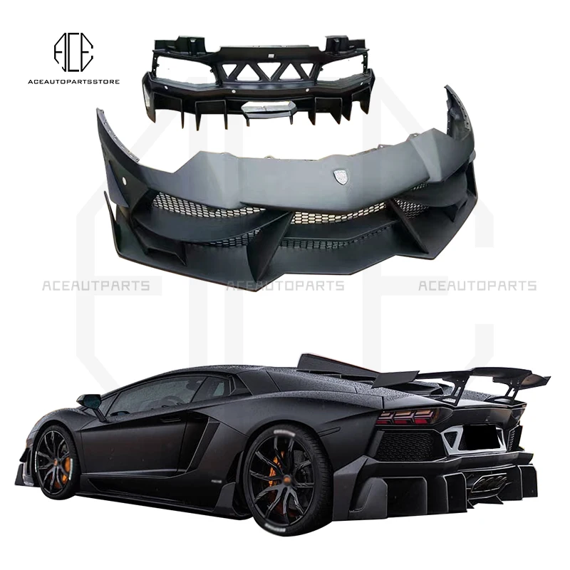 

DMC Style E-GT for Lamborghini Aventador Bumpers Body Kits New Fashion Auto Accrssories LP700 GT Front Rear Bumper