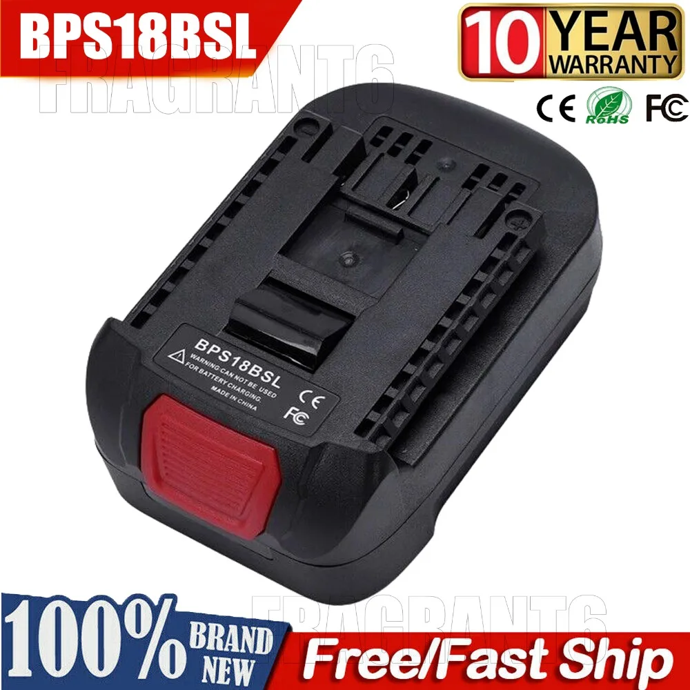 

Battery Converter Adapter for Black&Decker for Stanley for Porter-Cable 18V Li-ion Battery to for Bosch 18V Li-ion Tool Use
