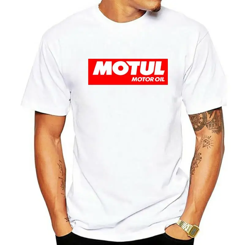 Motul T Shirt Motor yağı araba meraklısı Rallyharajuku Streetwear gömlek Menracing