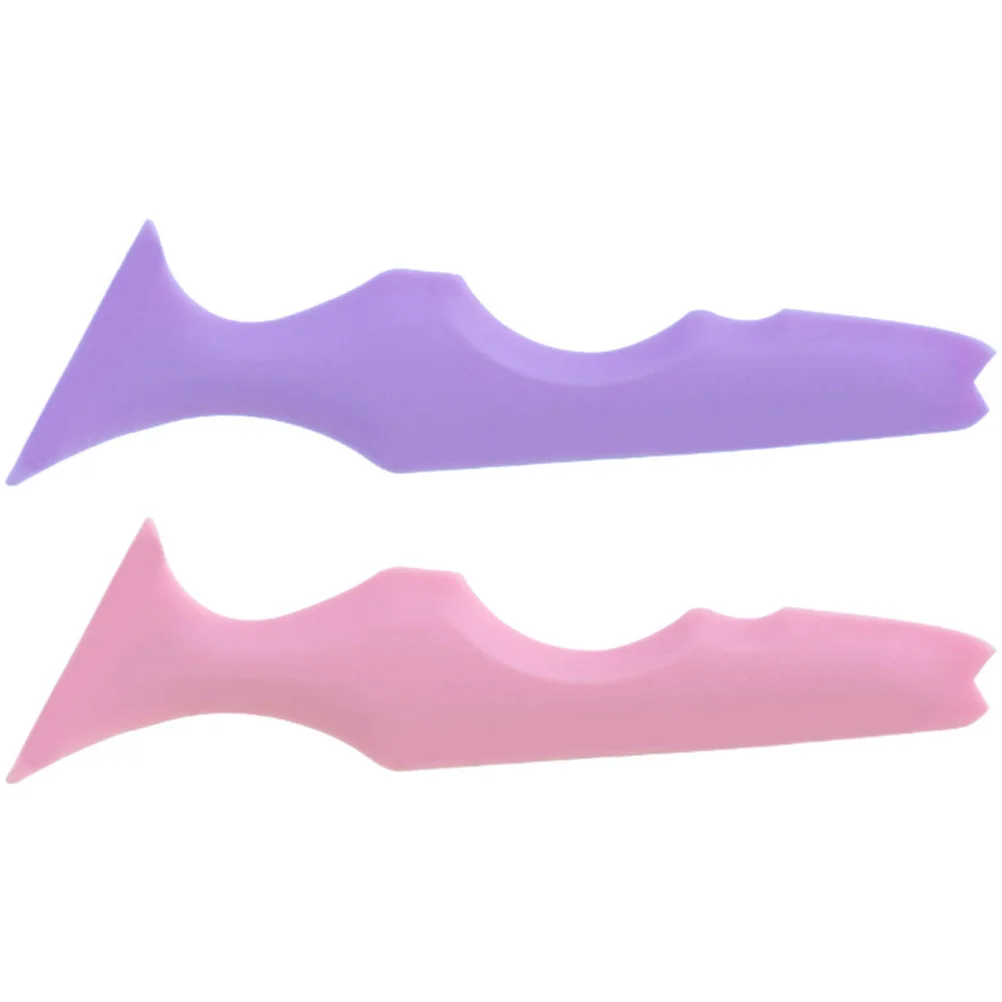 

2pcs Eyebrow Stencil Silicone Eyeliner Aid Lash Tape De Para Gelatinas