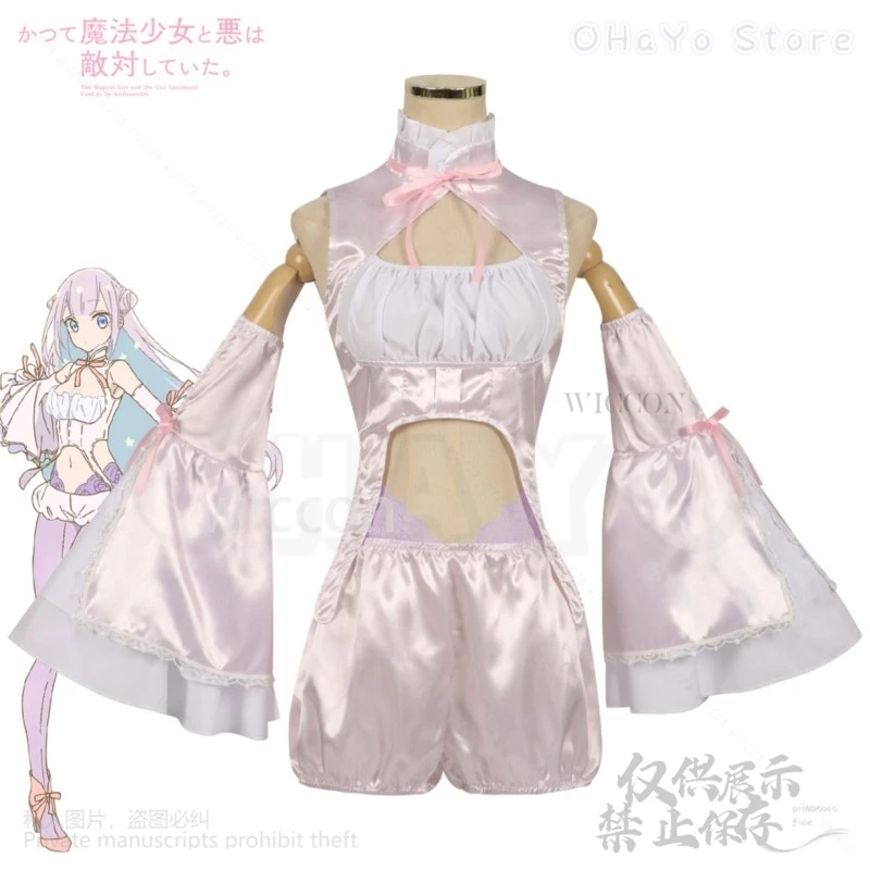 Парик для косплея аниме Волшебная девушка и зло Временный враг минимори биакуя