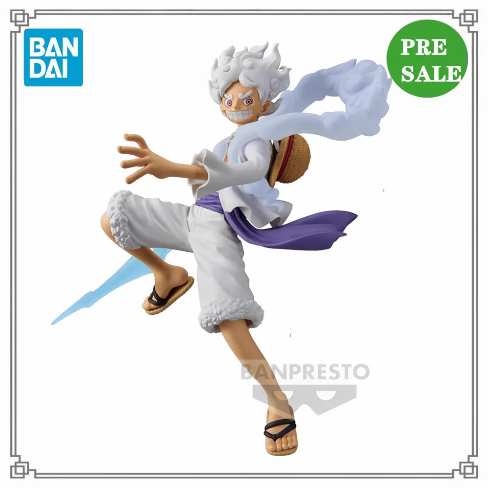

One Piece DXF Extra Nika Monkey D Luffy Gear 5 Original Anime Action Figures Collector Banpresto Toys for Children Luffy Doll