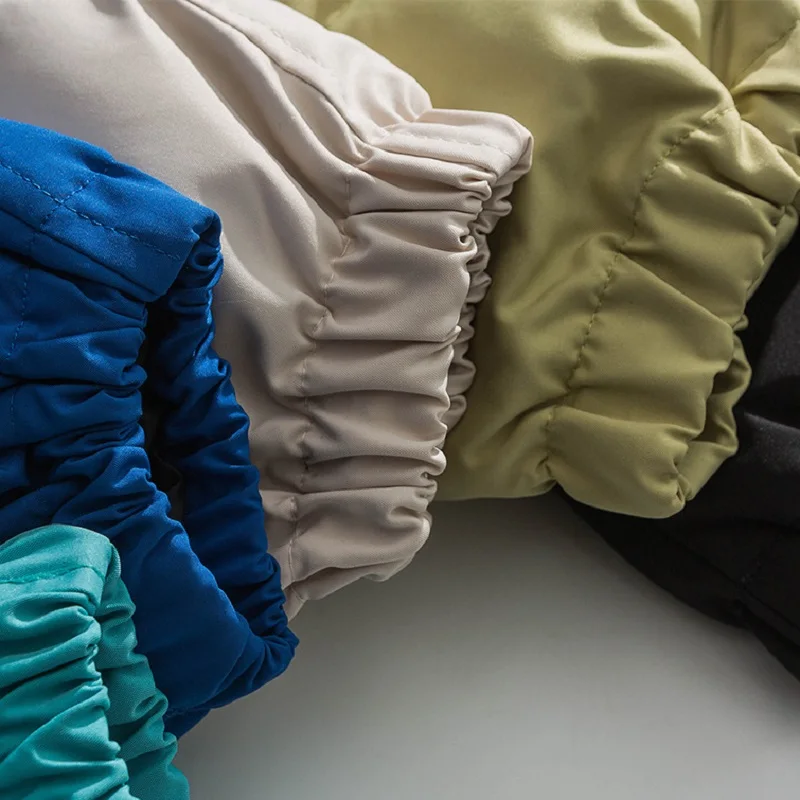 Rainbowtouches Men's Down Jacket Warm Thick Puffer Jacket Windproof Breathable Coat Casual High Quality Big Size Men Jackets