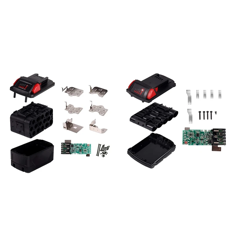 

M18 18V Battery Case Replacement for Milwaukeee, Battery Replacement Repair Kit Part(No Battery Included)