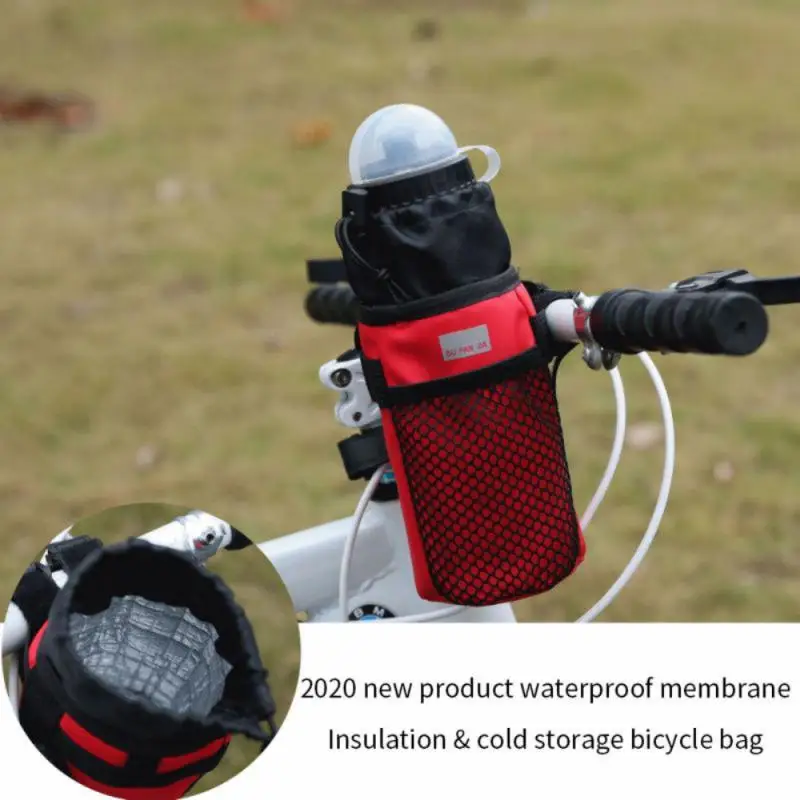 

Cycling Bicycle Handlebar Bag 800ml Water Bottle Carrier Pouch MTB Bike Kettle Bag Front Frame Top Beam Bag Bicycle Accessories