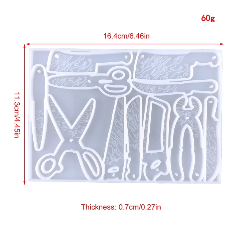 

Блестящие глянцевые силиконовые формы для смолы N58F, форма для рукоделия, украшение «сделай сам», подвеска, ювелирные изделия из эпоксидной смолы, формы для рукоделия