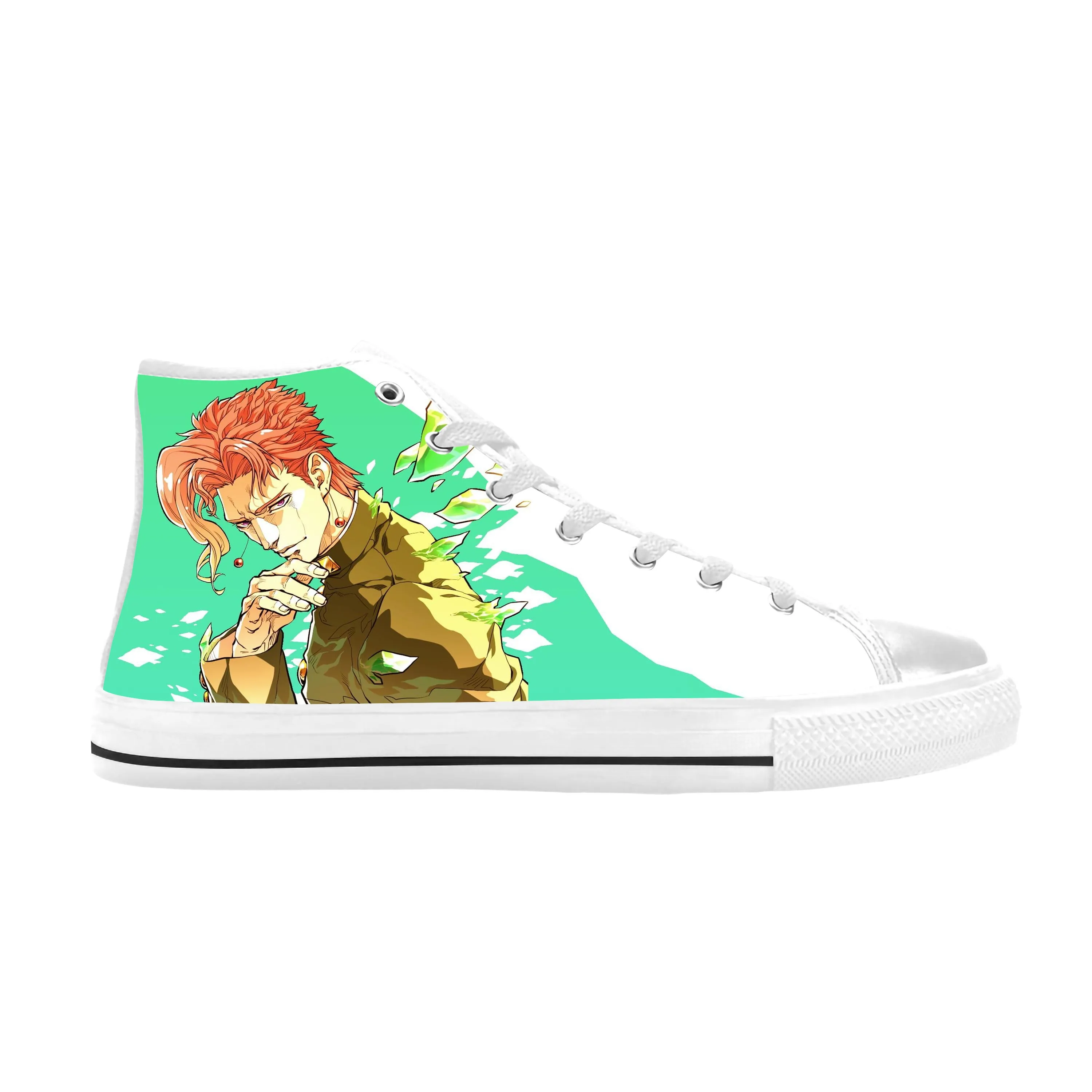 

Кроссовки женские и мужские с высоким верхом и 3D принтом