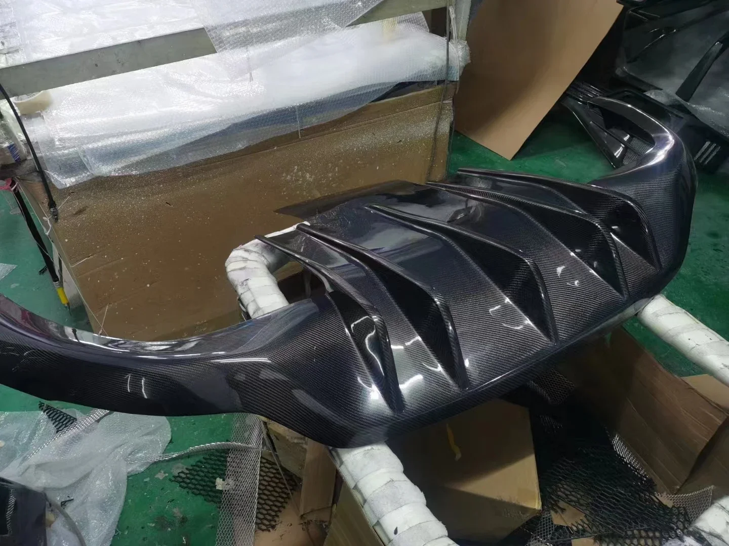 Для Maserati Gt Upgrade Dmc Style комплект из углеродного волокна для корпуса задний диффузор