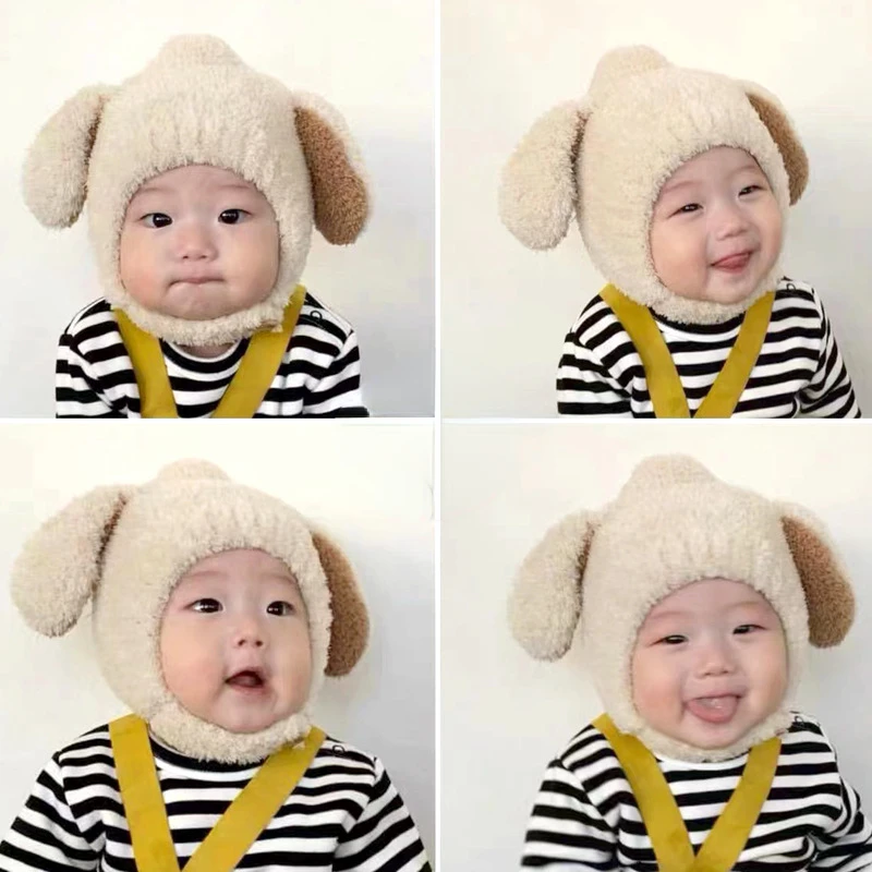 

Newborn Kids Hats Winter Cute Baby Ear Protection Hat Warm Rabbit Ears Hat Beanie Bonnet Hat Baby Cap Kids Accessories 6M-2Y