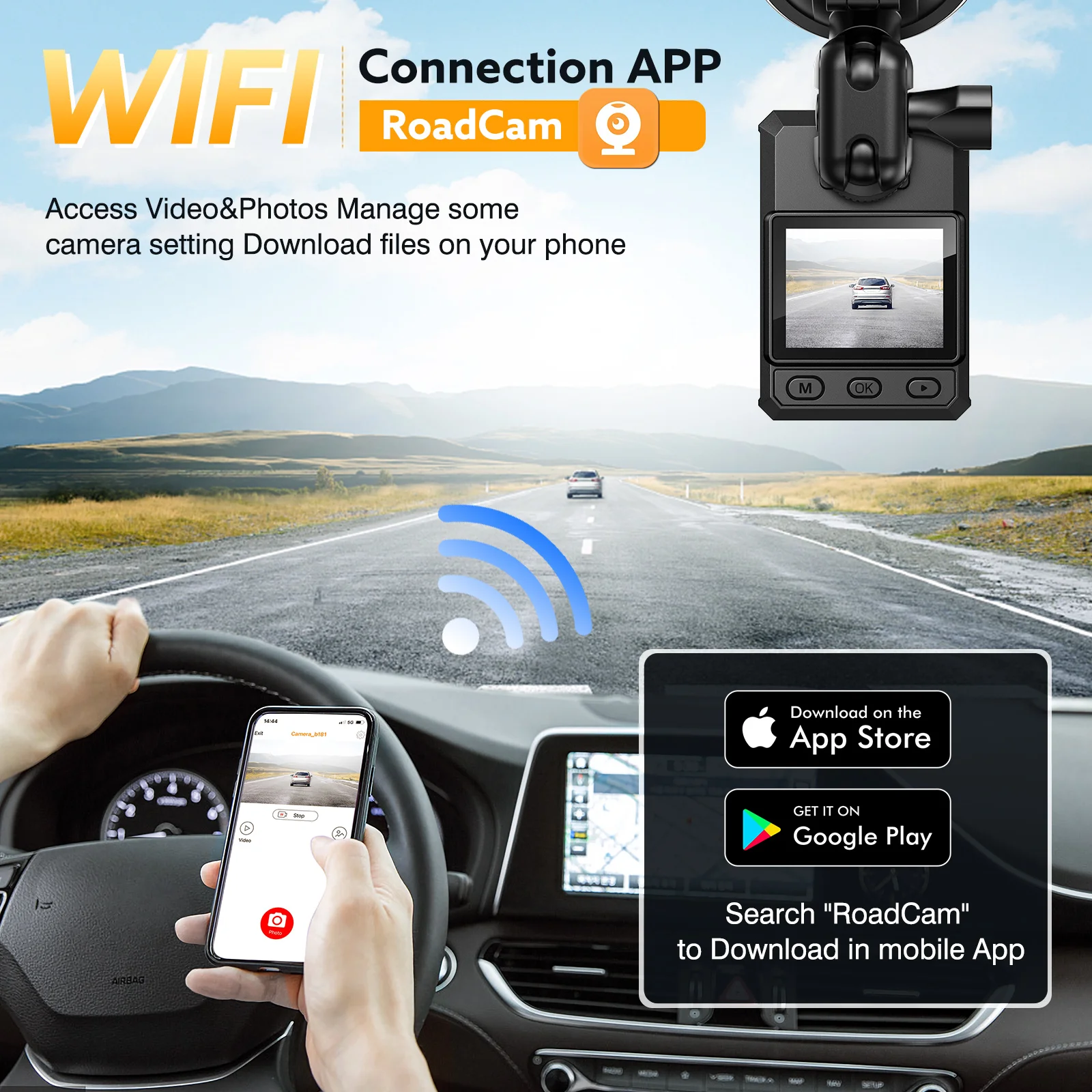 Мини-Камера Видеонаблюдения, 4K, Wi-Fi, GPS, 64 ГБ, 3500 МАч.