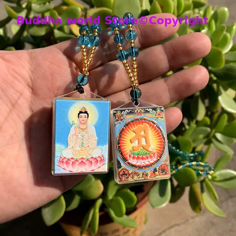 2 шт. амулет Будды с мантрой Бодхисаттвы