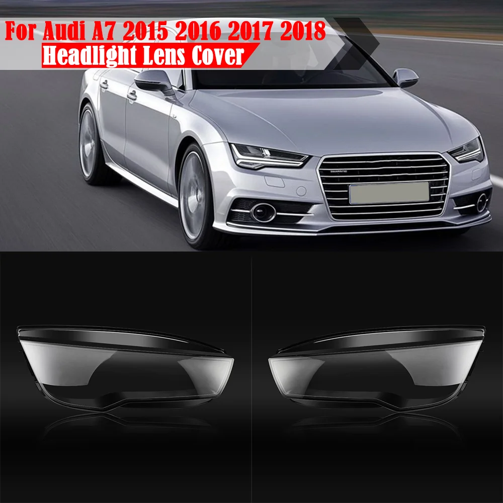 

Прозрачная крышка налобного фонаря для Audi A7 2015 2016 2017 2018, замена оригинального абажура из плексигласа