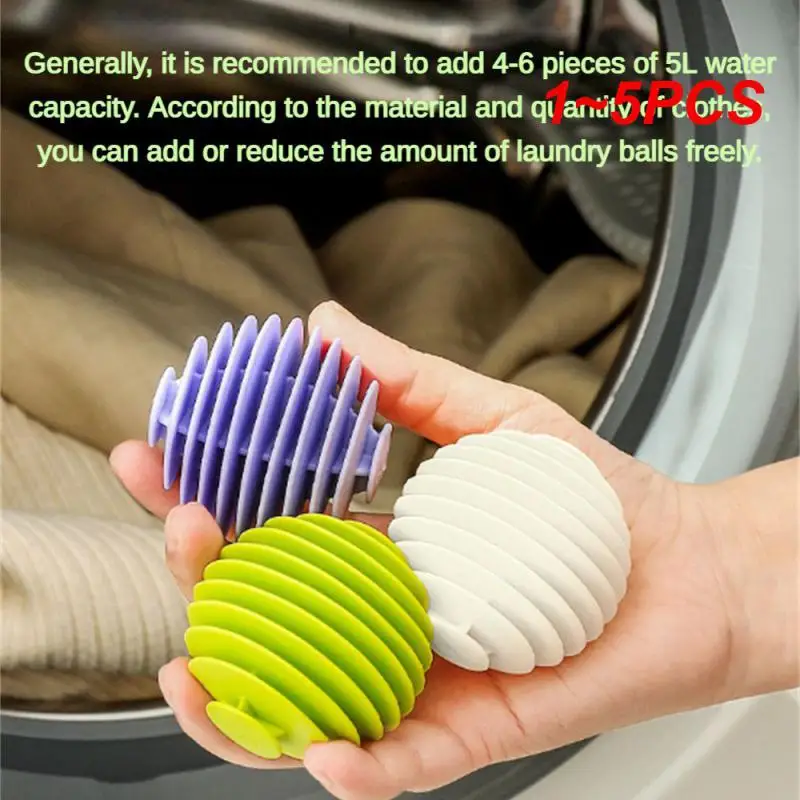 

1~5PCS Laundry Ball Efficient Save Time Anti-winding Environmental Protection Convenient Eco-friendly Products Cleaning Tools