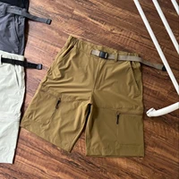 c27396 men waterproof quick dry breathable summer loose shorts fashion casual sport function thin shorts pants top quality