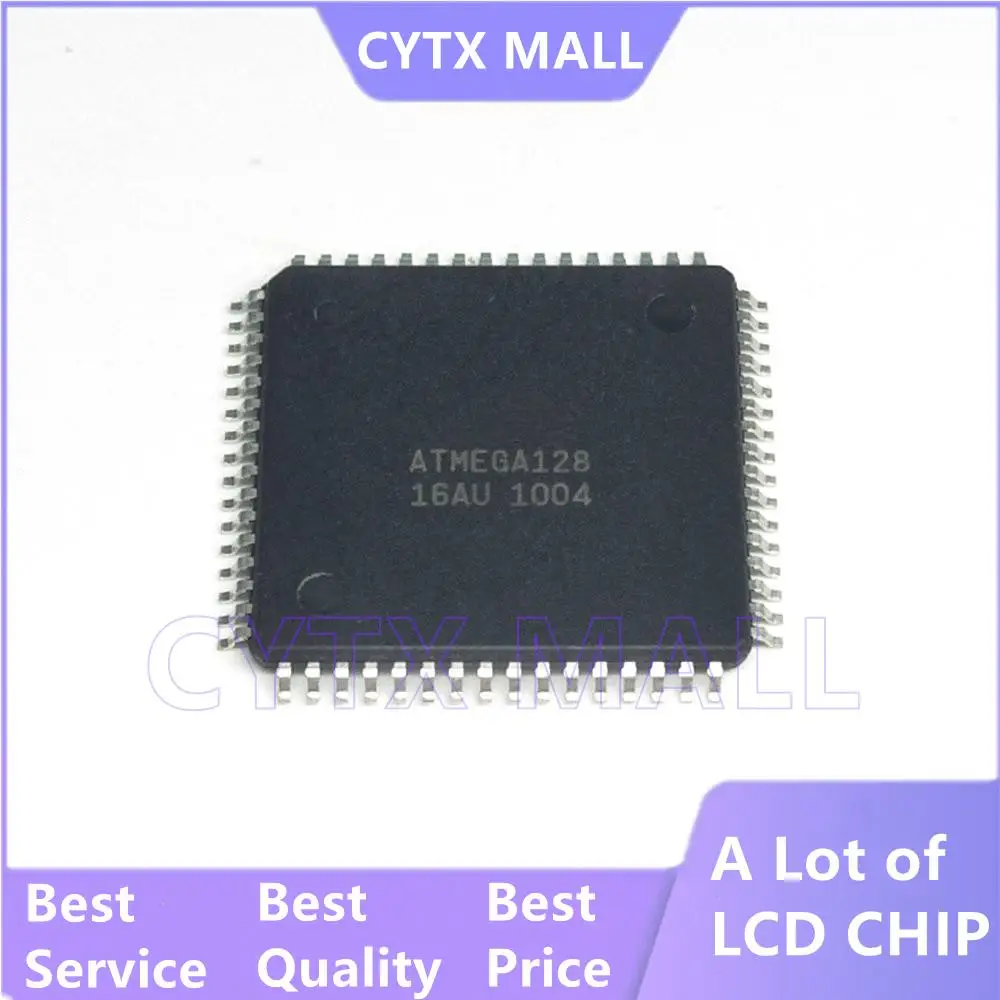 

10PCS/LOT ATMEGA128-16AU ATMEGA128 QFP64