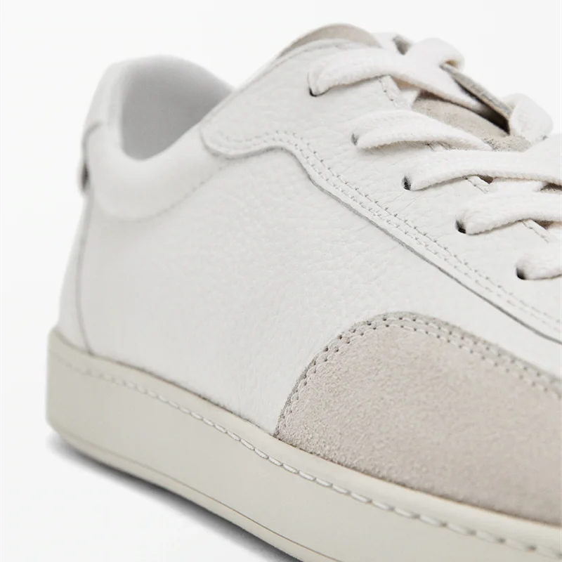 LINJER STRICKLIN новые зимние кроссовки на плоской подошве из натуральной кожи мужские