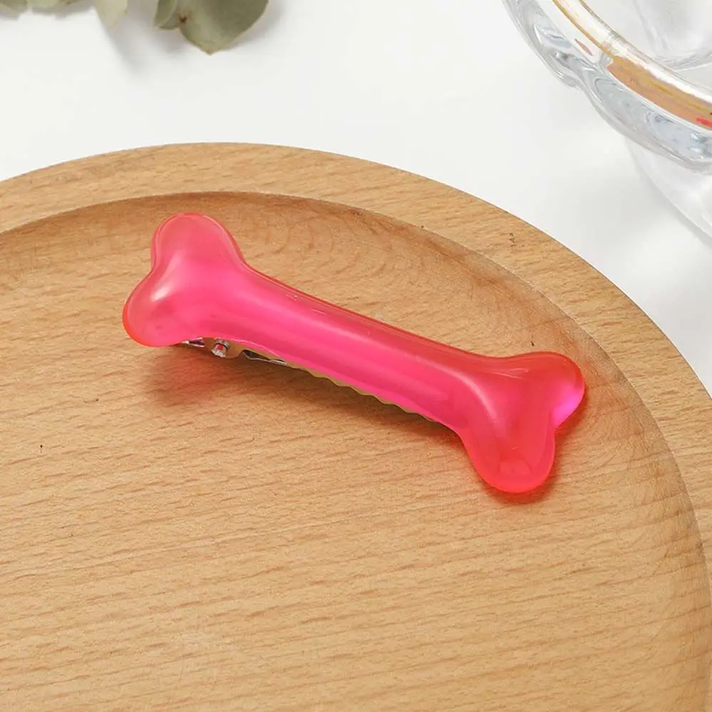 

Зажим для челки милый мультяшный головной убор в форме кости заколки для волос женские заколки для волос украшения для волос в Корейском ст...