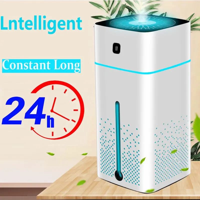

Humidify 1000 ML USB Cool Humidifier for Large Rooms with Colorful LED