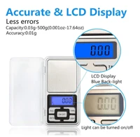 mini electronic scales carat scale high precision pocket digital scale for gold sterling silver jewelry balance gram