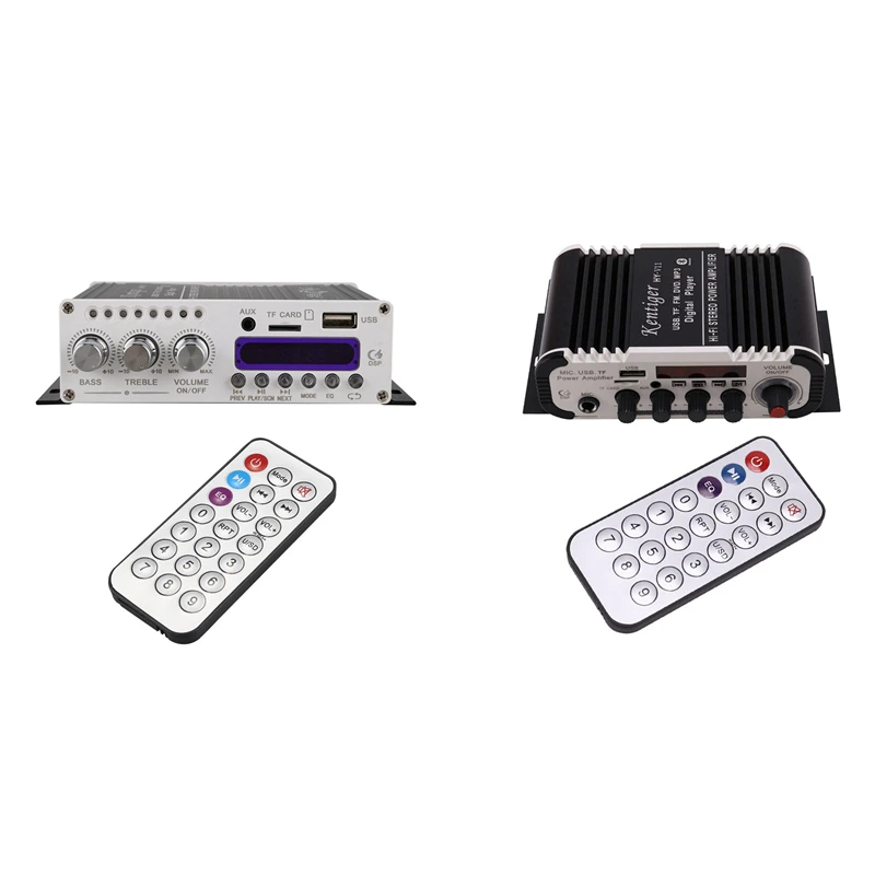 

Kentiger V10 Amplifier Bluetooth Hi-Fi Class-Ab Stereo & Kentiger Hy - V11 Bluetooth Amplifier