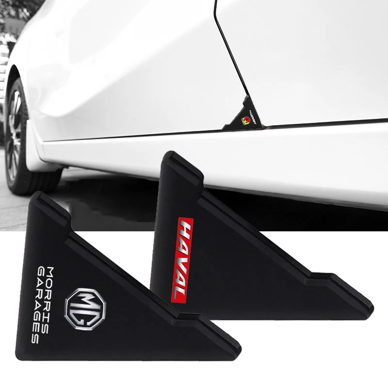 

2Pcs Car Logo Silicone Car Door Corner Bumper Crash Protector For Nissan Accessories Juke March GTR Altima Maxima Xterra Qashqai