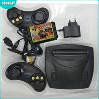 mini for sega genesis 3 game console system in box with controller md3 two wired controller joystick retro dual video gaming