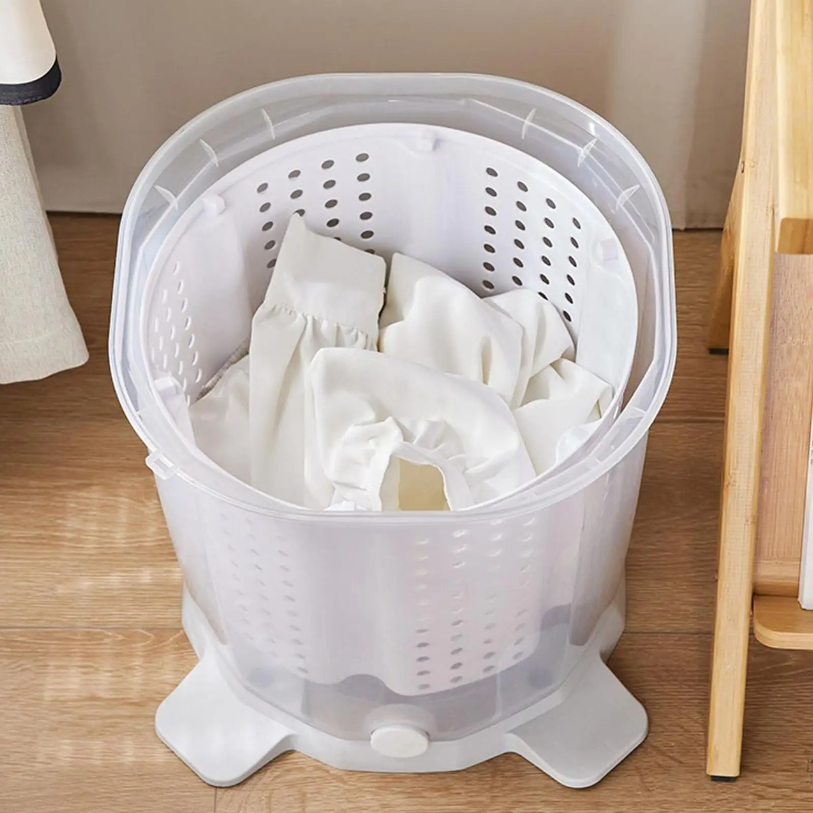 

Портативная ручная стиральная машина, мини-ручная стиральная машина для одежды, неэлектрическая для домашних путешествий