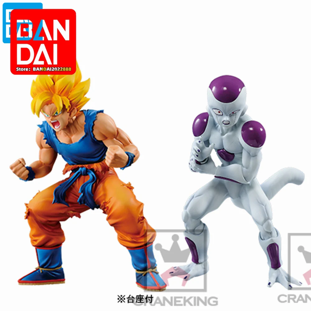 

2pcs/set Bandai BANPRESTO Dragon Ball Z DRAMATIC SHOWCASE Freeza Goku PVC Action Figures 120mm Dragon Ball Super Figurine Model