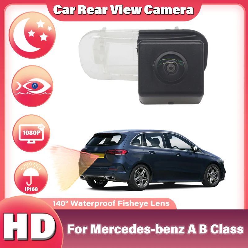 Фото Автомобильная камера заднего вида HD для Mercedes-Benz A B Class для MB B150 B160 B170 B200 B250 B260 W169 W176 W245 W246 2005-2017 №1