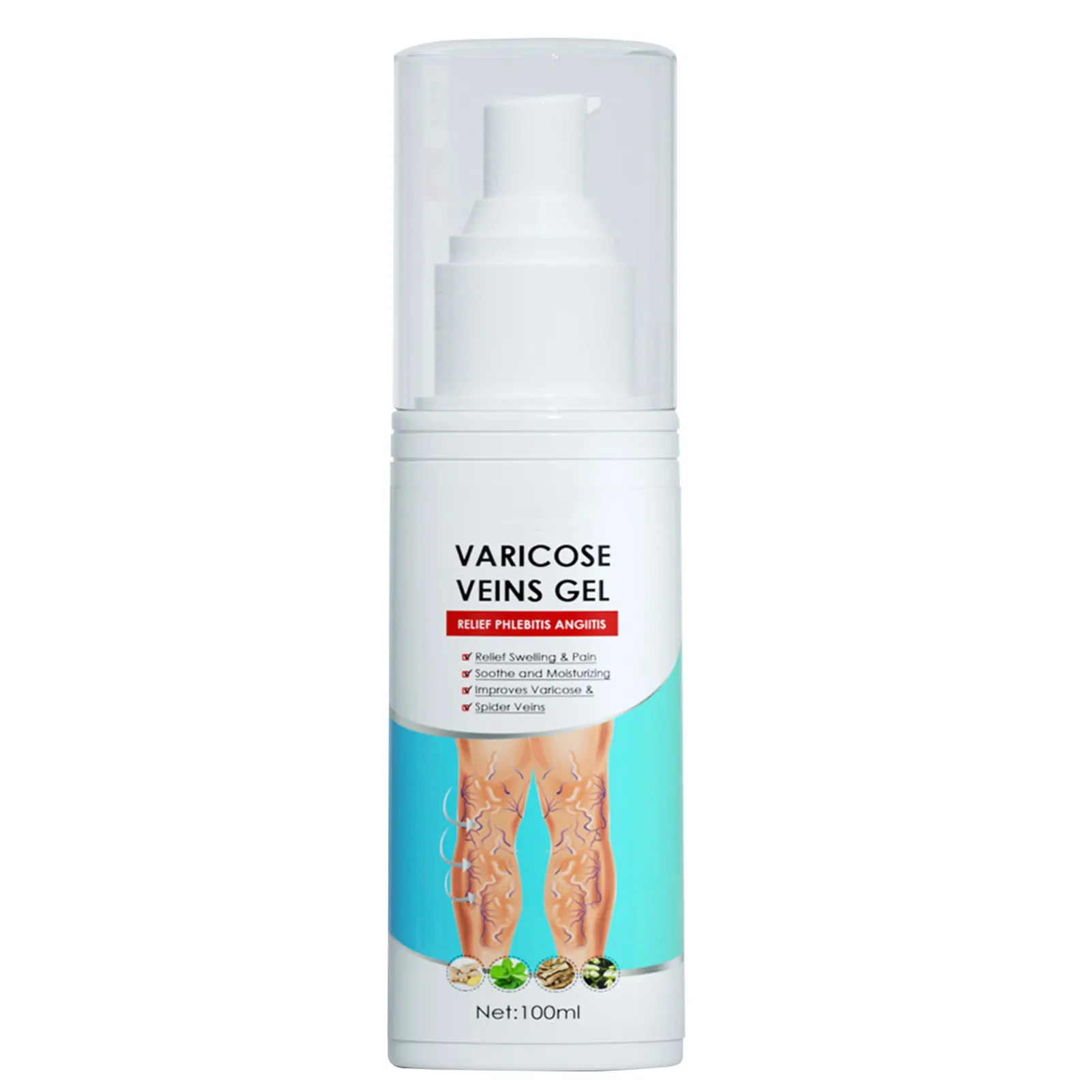 

Varicose Vein Massage Gel 30ml Veinhealing Massage Gel For Legs Portable Soothing Massage Cream For Leg Muscle Soreness