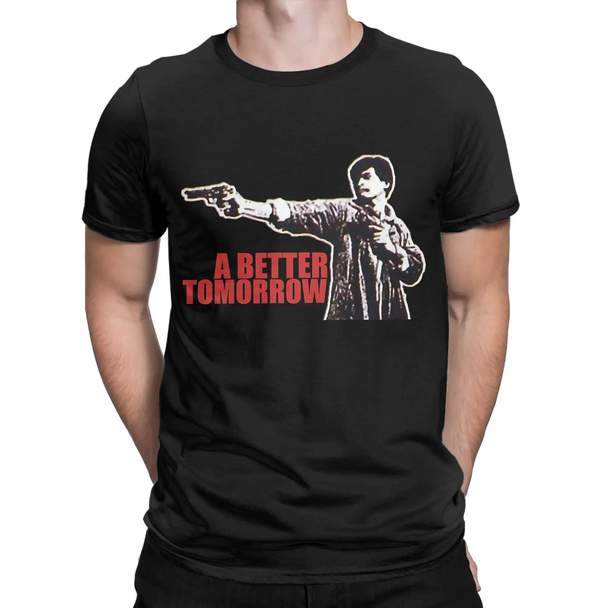 Постер A Better Tomorrow, оригинальная футболка из 100% хлопка, футболки A Better Tomorrow, топы для мужчин (art.: 3920db19e1427) - 3920db19e1427