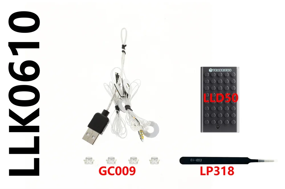 Комплект освещения с дистанционным управлением серии Concorde Creator 10318 не включает