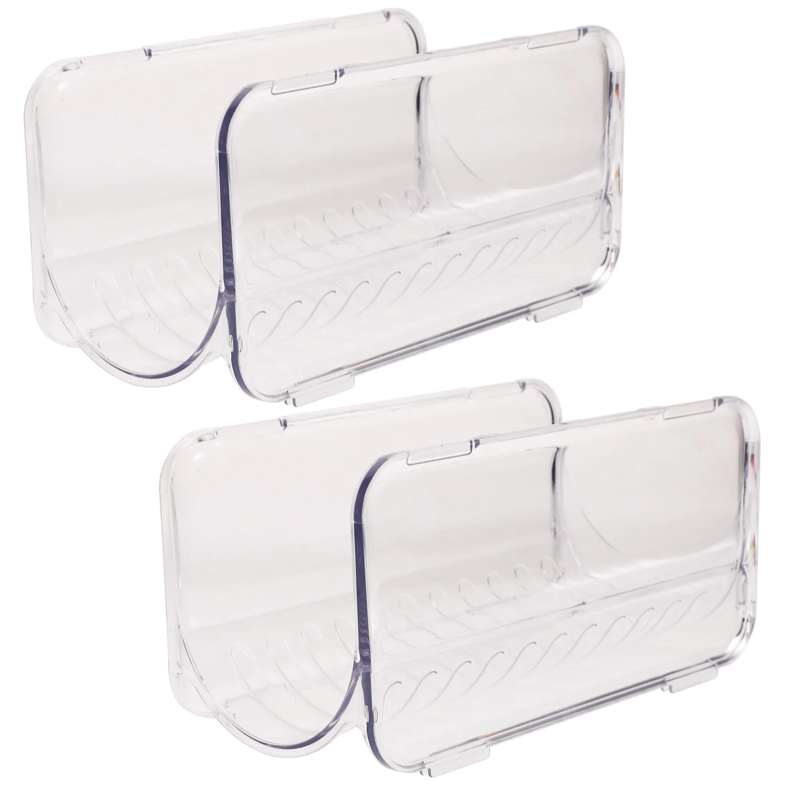 

2pcs Stackable Kitchen Refrigerator Water Bottle Holder Stackable Water Bottle Holders Beverage Bottle Racks