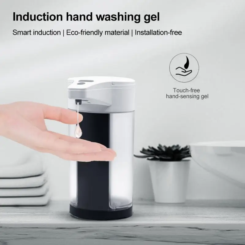 

Liquid Soap Dispenser 400Ml Automatic Smart Sensor Touchless ABS Sanitizer Dispensador Bottle For Kitchen Bathroom Dropship