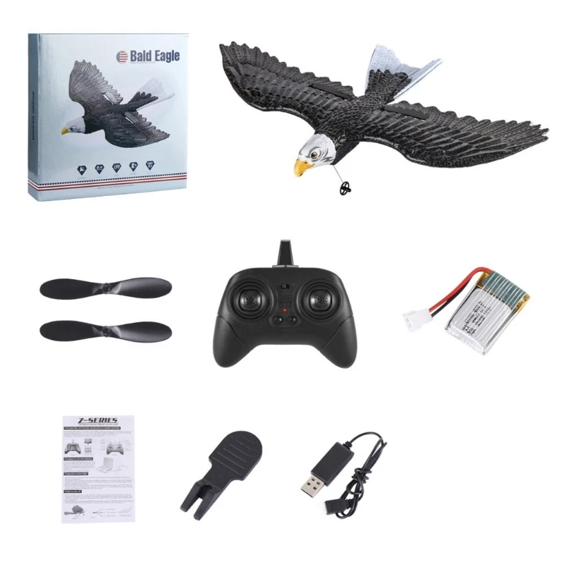 

Remote Control Airplanes RC Plane Bird Shape Toy for Kids Flying Eagel Gliders 1560