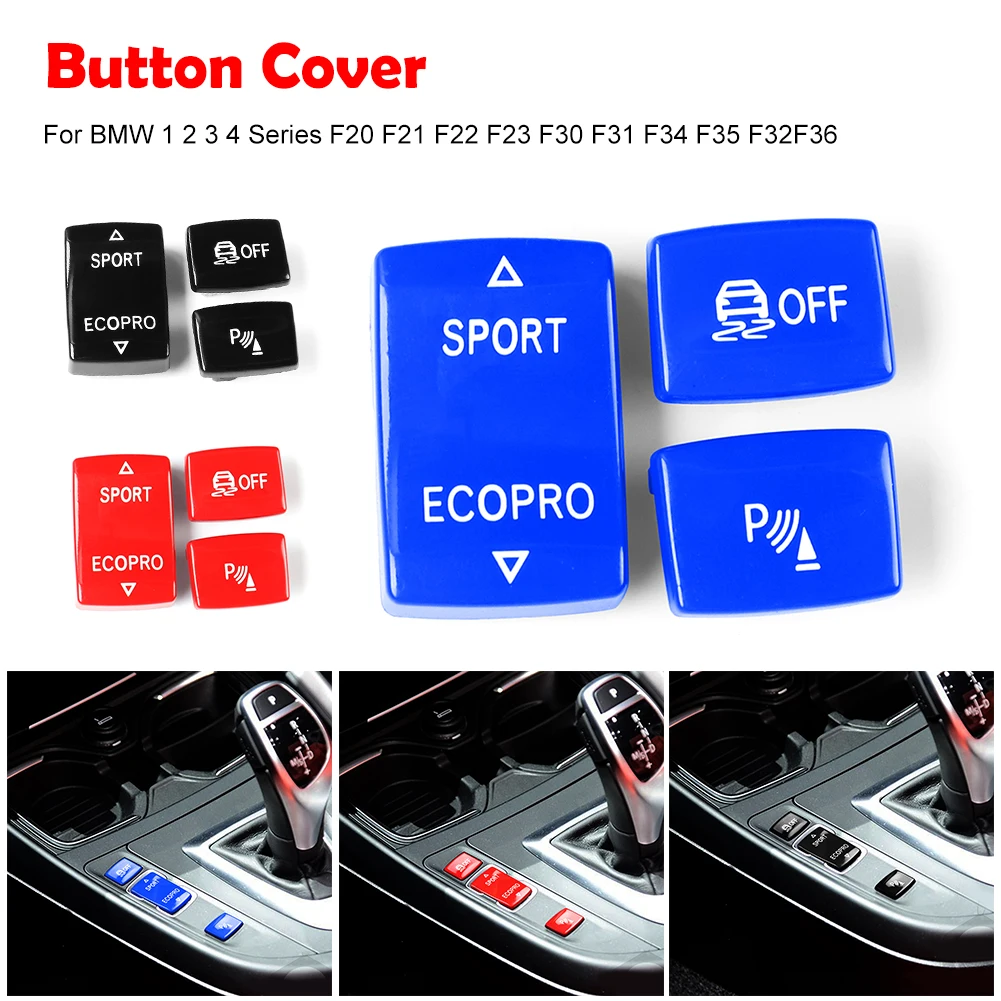 

Car ESP Antislip Switch Sport Buttons Decor Radar Sensor Key For BMW 1 2 3 4 Series F20 F21 F22 F23 F30 F31 F34 F35 F32 F36