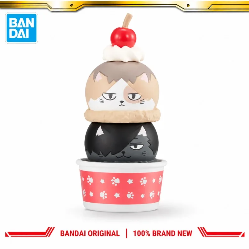 Фото В наличии: Оригинальная фигурка Bandai Megahouse Haikyuu Jenga, модель персонажа, новая в коробке, игрушка по мотивам аниме, модель для коллекционирования. №5