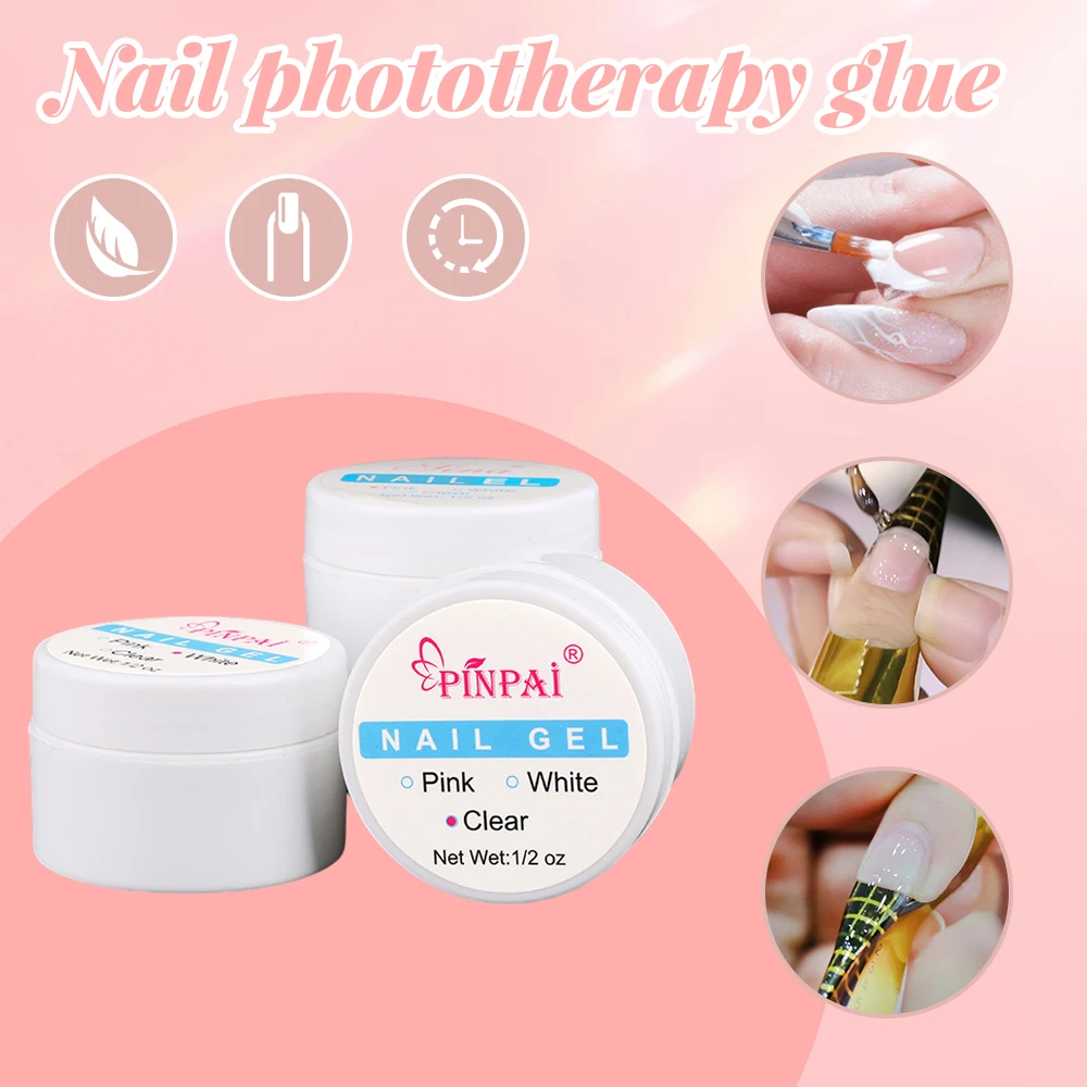 

Nail Extension Glue Crystal Quick Extension Nail Polish for Women Nail Art Manicure Tool Women Girls Lengthing Nail EF